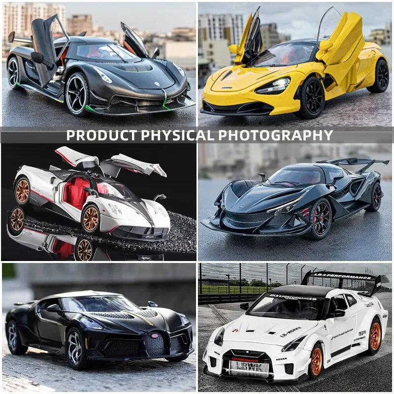 1:24 Scale Pagani Alloy Car Model, /Boyfriend/birthday Gift, Supercar Model Fashion Accessories