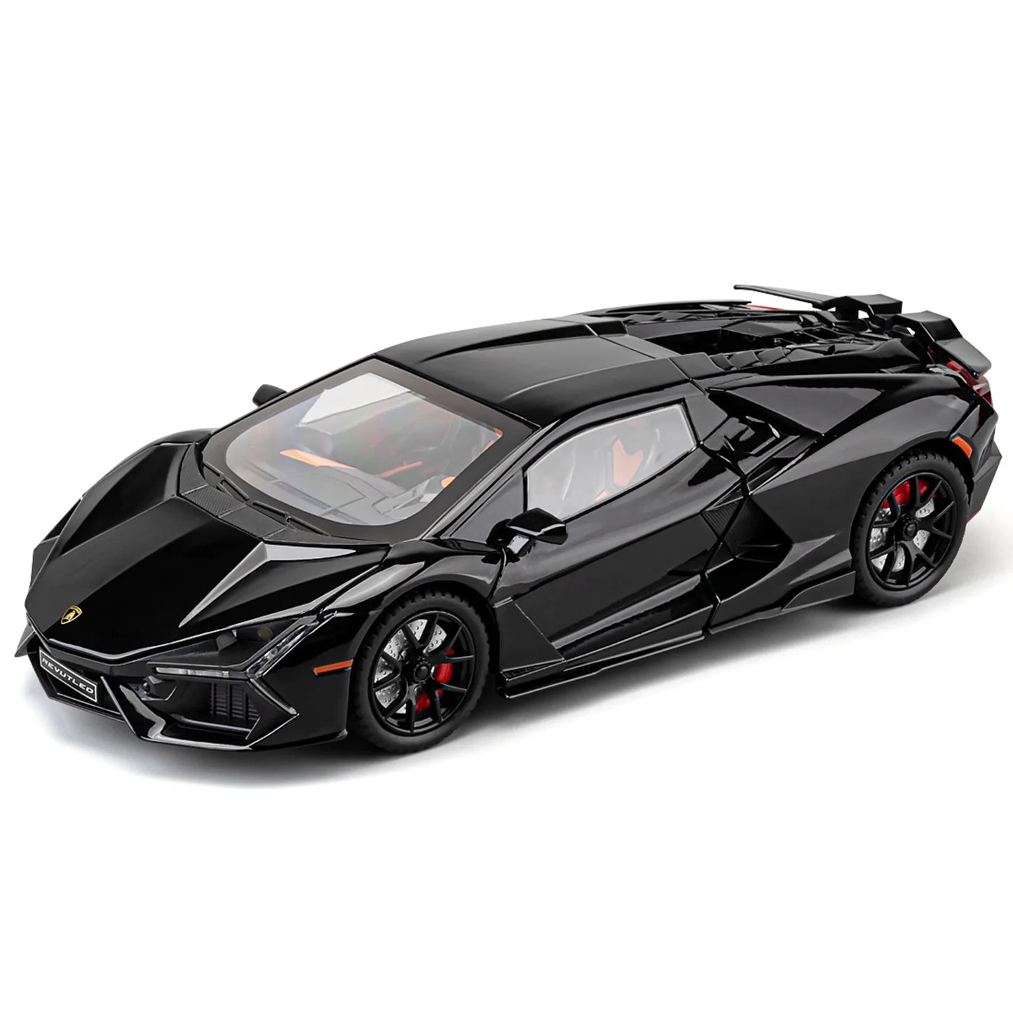 1:24 Lamborghini Revuelto Supercar Alloy Car Diecasts & Toy Vehicles Metal Toy Car Model Sound and light Collection Kids Toy