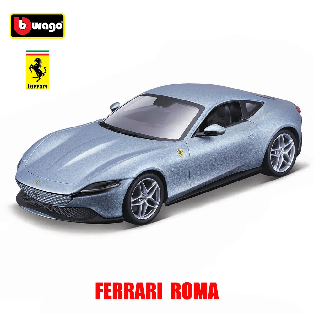 Bburago 1:24 Ferrari PUROSANGUE 488 458 F12 SP1 Car Model Die-casting Metal Model Children Toy Boyfriend Gift Simulated Alloy