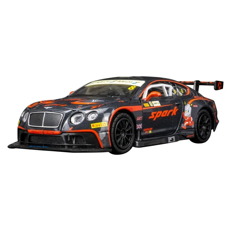 1:32 Bentley Continental GT3 2015 FIA GT Race Macau Station Supercar Racing Alloy Diecast Model Car birthday Gift