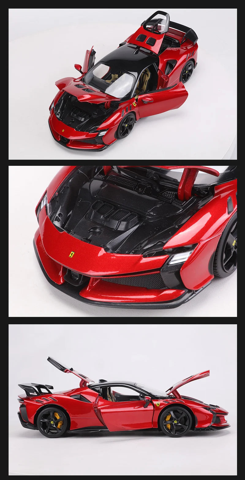 Buraog 1:18 Ferrari SF90 Stradale Alloy Model Car