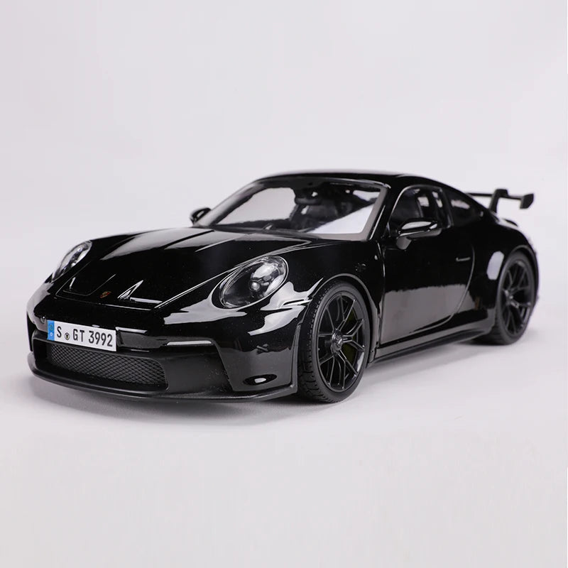 Maisto 1:18 Porsche 911 GT3 Racing Edition Die Casting Alloy Car Model Art Deco Collection Toy Tools Gift Factory