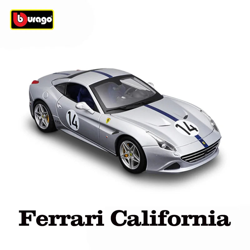 Bburago 1:18 Ferrari FXXK EVO 296 GTB SF90 488 GTB SP1 Alloy Luxury Vehicle Diecast Cars Model Toy Collection Gift for boys