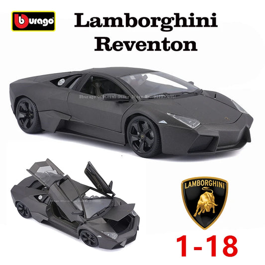 Bburago 1:18 Lamborghini Reventon Alloy Luxury Supercar Die Cast Static Car Model Toy Collection Gift