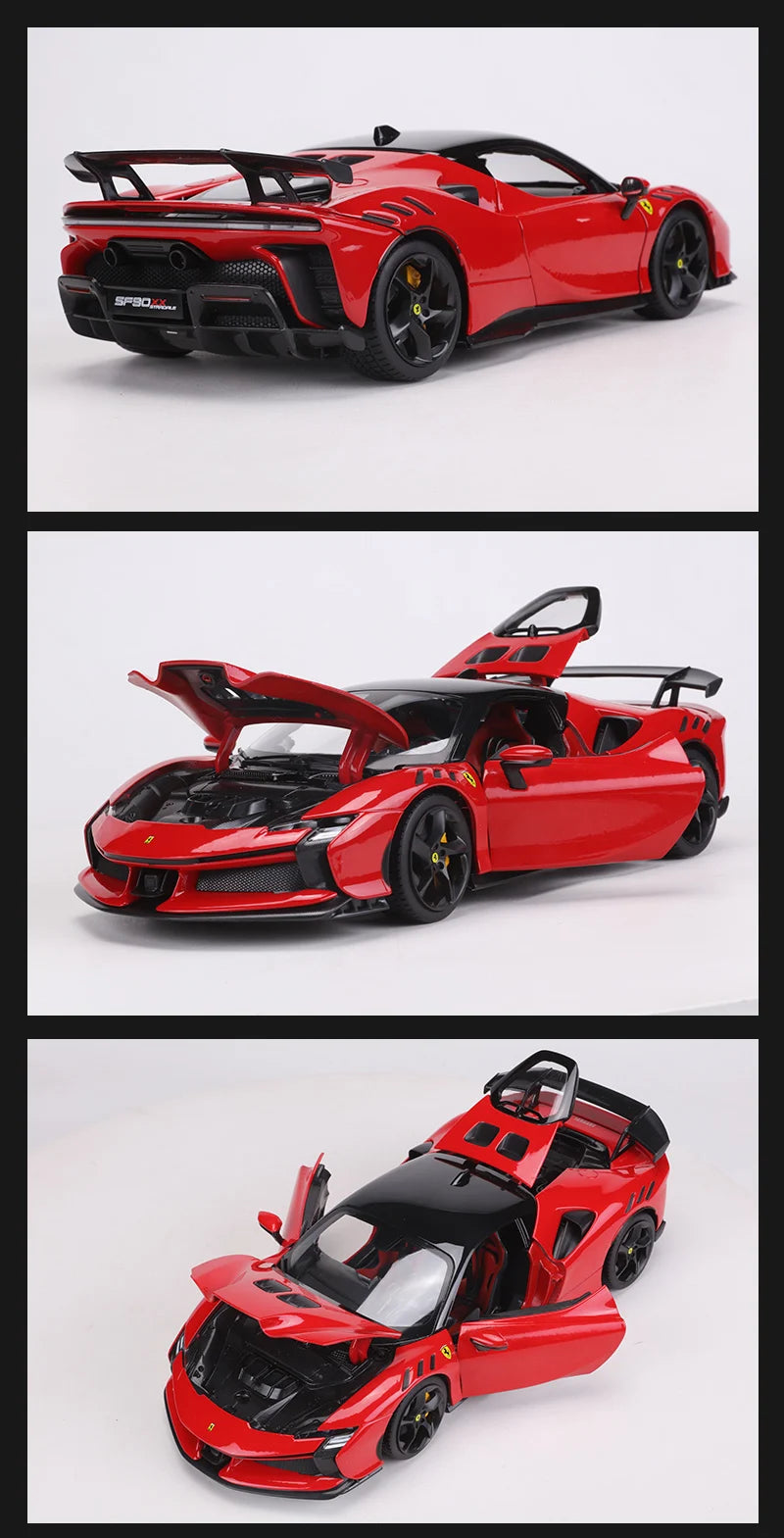 Buraog 1:18 Ferrari SF90 Stradale Alloy Model Car