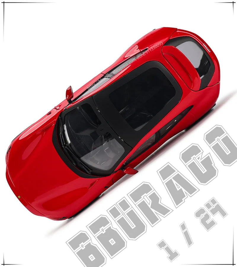 Bburago 1:24 Ferrari PUROSANGUE 488 458 F12 SP1 Car Model Die-casting Metal Model Children Toy Boyfriend Gift Simulated Alloy