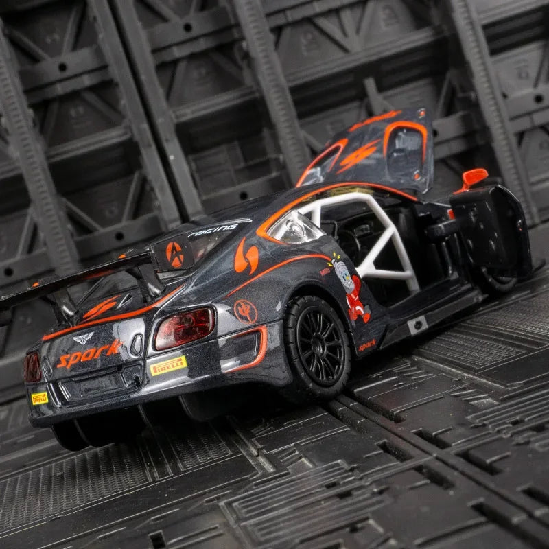 1:32 Bentley Continental GT3 2015 FIA GT Race Macau Station Supercar Racing Alloy Diecast Model Car birthday Gift