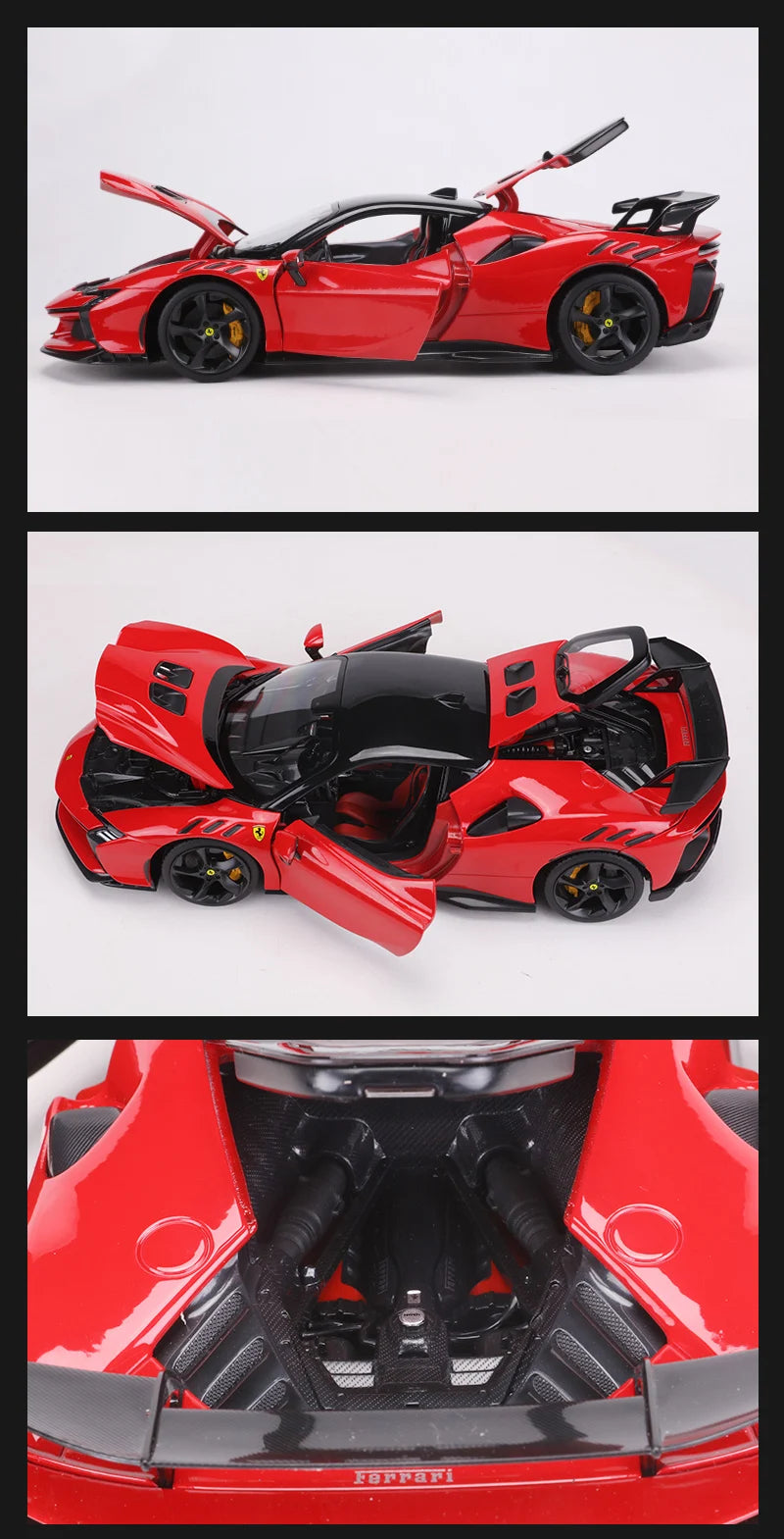 Buraog 1:18 Ferrari SF90 Stradale Alloy Model Car